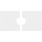 Ekena Millwork Rectangle Architectural Grade PVC Ceiling Medallion, 16"W x 8"H x 3"ID x 5 1/2"C x 1"P, Two-Piece CMP16X8RE2-03000 - alternate 2